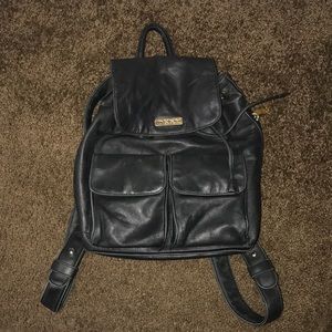 DKNY backpack vintage real leather